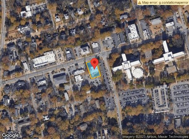  529 Baxter St, Athens, GA Parcel Map