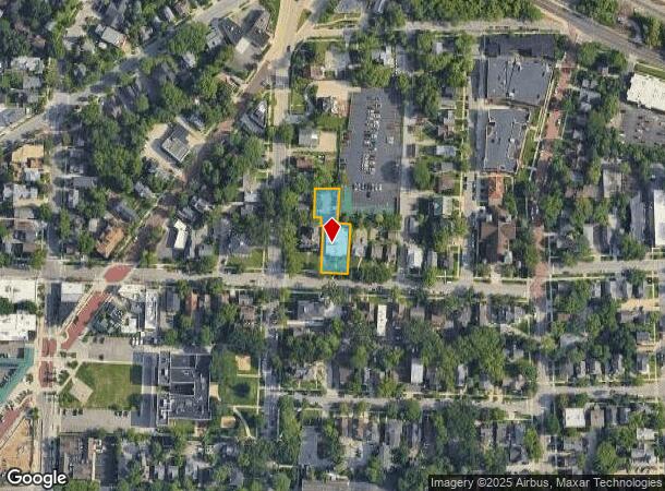 409 E Kingsley St, Ann Arbor, MI Parcel Map