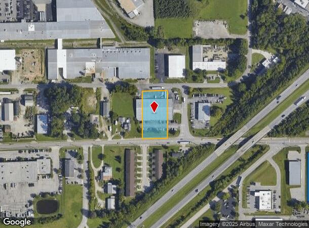  555 Mount Tabor Rd, New Albany, IN Parcel Map