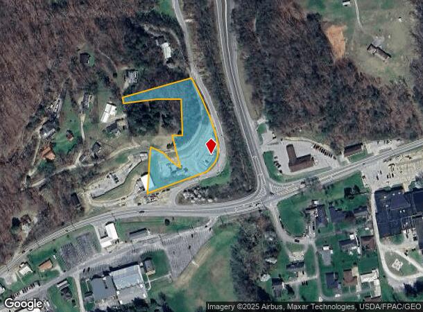  100 Frame Rd, Elkview, WV Parcel Map