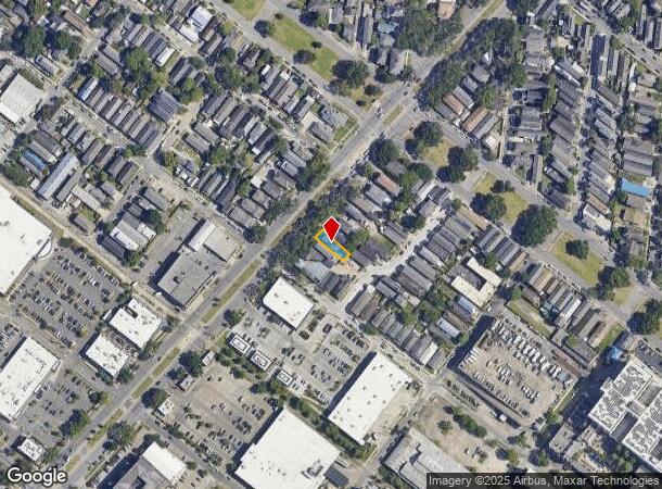  614 N Carrollton Ave, New Orleans, LA Parcel Map