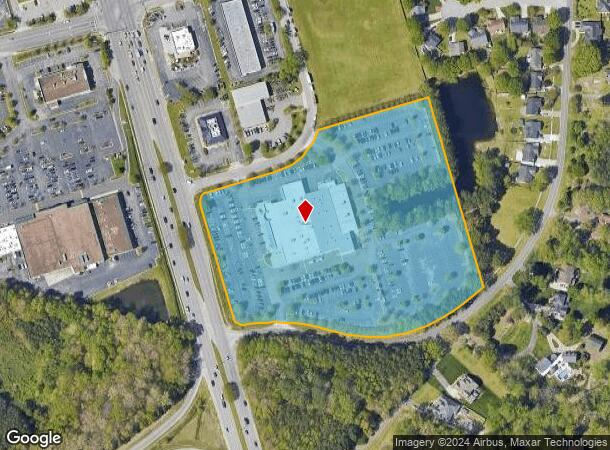  621 Battlefield Blvd N, Chesapeake, VA Parcel Map