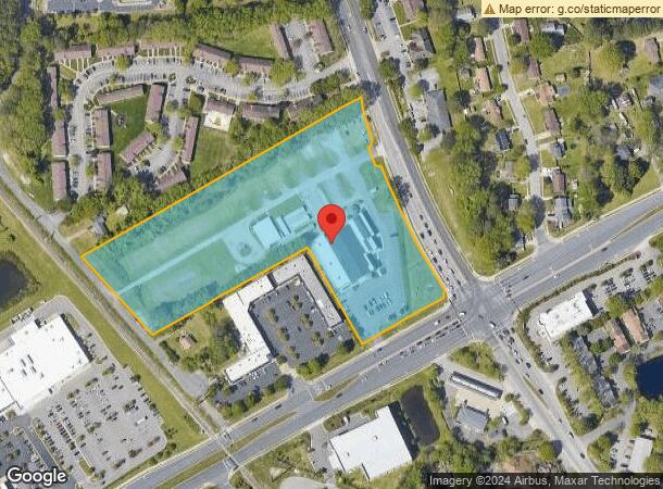  525 Kempsville Rd, Chesapeake, VA Parcel Map