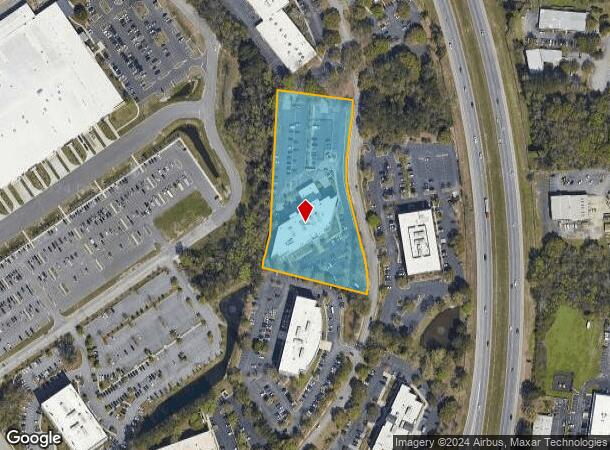  3950 Faber Place Dr, North Charleston, SC Parcel Map