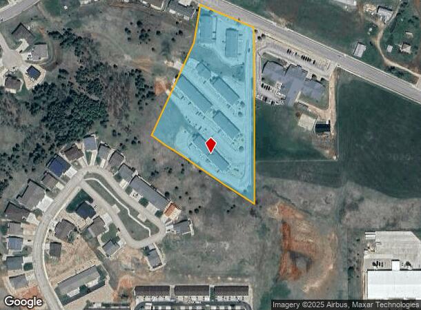  2509 Windmill Dr, Spearfish, SD Parcel Map