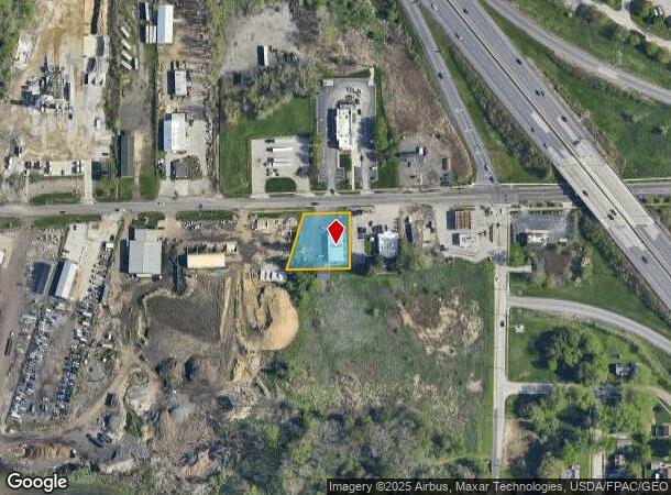  1663 Copley Rd, Akron, OH Parcel Map