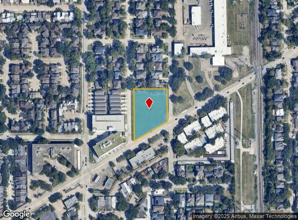  4400 Bissonnet St, Bellaire, TX Parcel Map