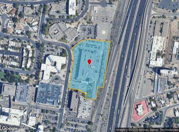  504 Elm St Ne, Albuquerque, NM Parcel Map