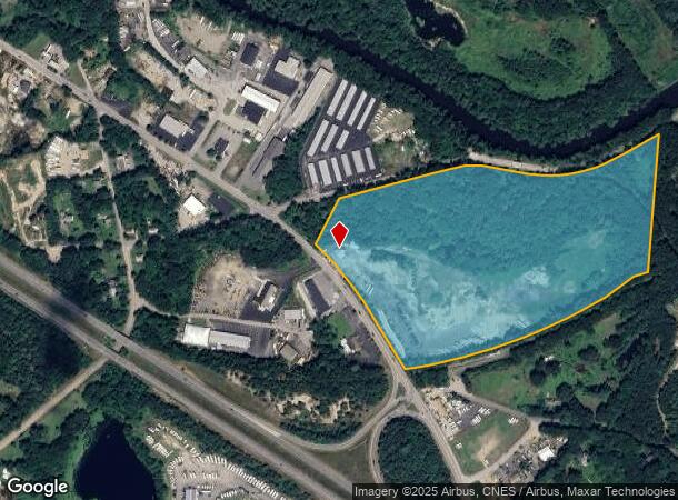 762 Quaker Hwy, Uxbridge, MA Parcel Map