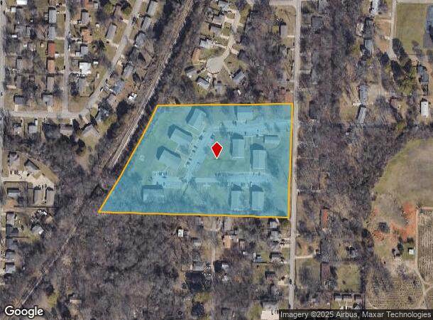  1005 N 28Th St, Van Buren, AR Parcel Map