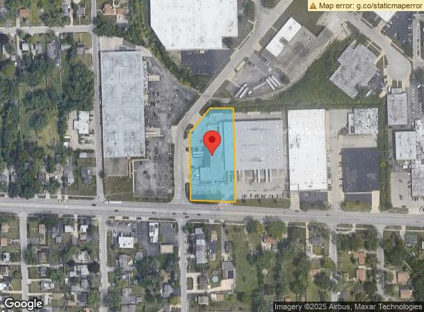  10740 Grand Ave, Franklin Park, IL Parcel Map