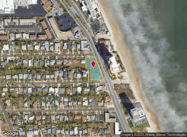 N Atlantic Ave, Daytona Beach, FL Parcel Map