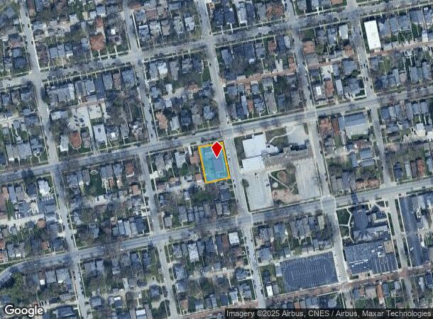  1107 W Washington Blvd, Fort Wayne, IN Parcel Map