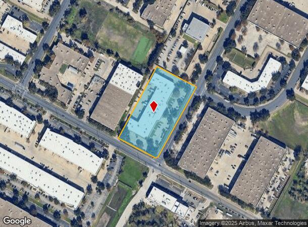  4210 S Industrial Dr, Austin, TX Parcel Map