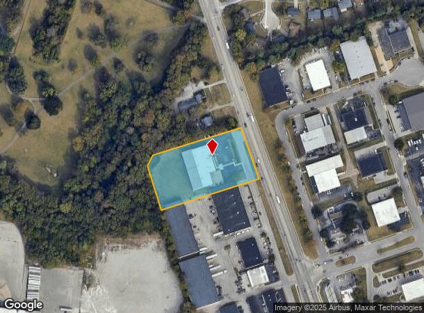 1351 Georgetown Rd, Lexington, KY Parcel Map