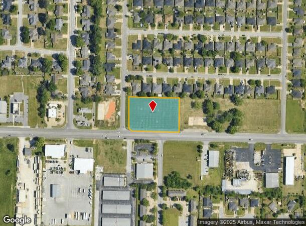 2630 E Robinson Ave, Springdale, AR Parcel Map