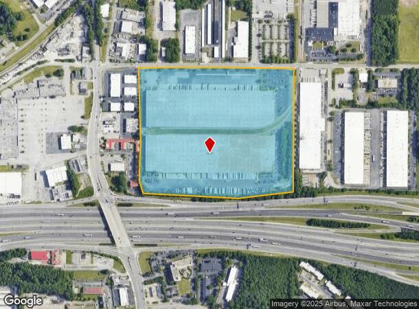  2500 Sullivan Rd, Atlanta, GA Parcel Map