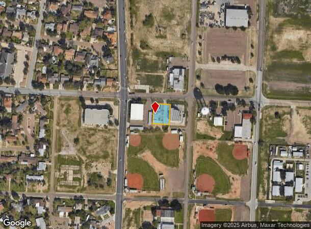  1705 E Hillside Rd, Laredo, TX Parcel Map