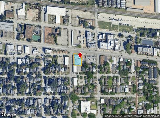  1917 Washington Ave, Houston, TX Parcel Map