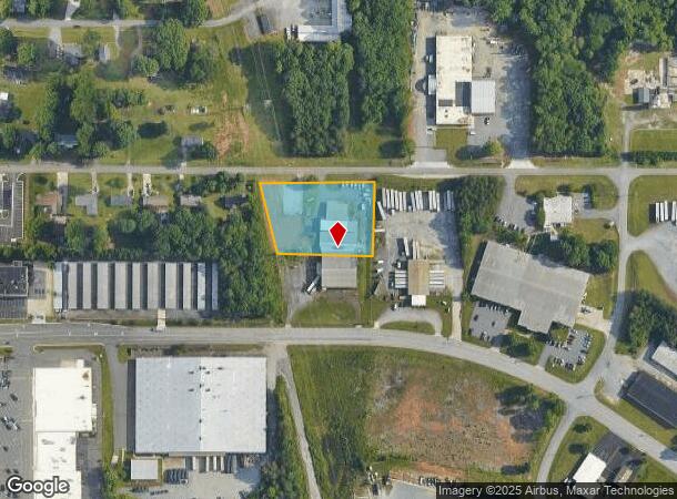  662 Angus St, Rural Hall, NC Parcel Map