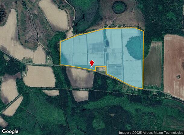 1704 Rountree Bridge Rd, Sparks, GA Parcel Map