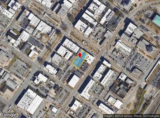 446 Poplar St, Macon, GA Parcel Map