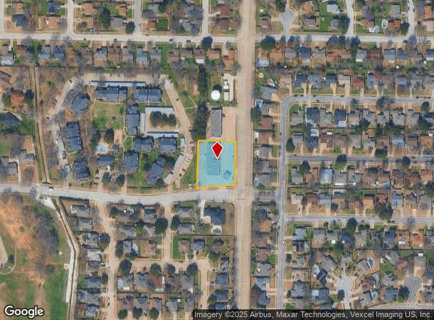  2501 N Main St, Mansfield, TX Parcel Map