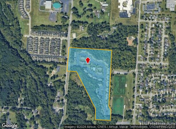  3018 Sunbury Ridge Dr, Columbus, OH Parcel Map