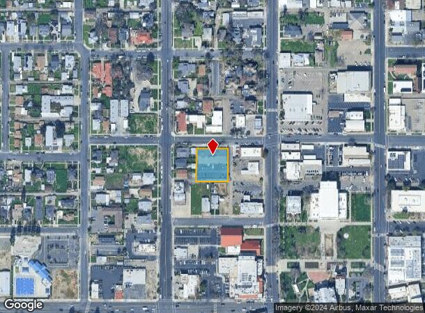  213 Center St, Hanford, CA Parcel Map