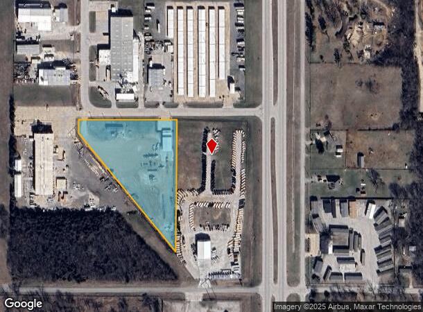  11502 W 59Th St S, Sand Springs, OK Parcel Map