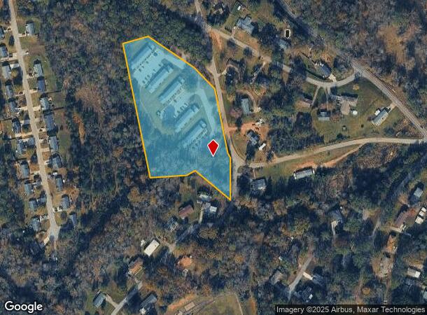 205 Saluda Dr, Piedmont, SC Parcel Map