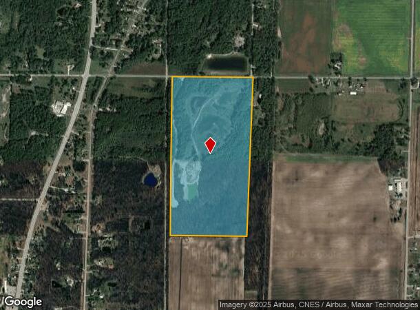  E Erickson Rd, Pinconning, MI Parcel Map