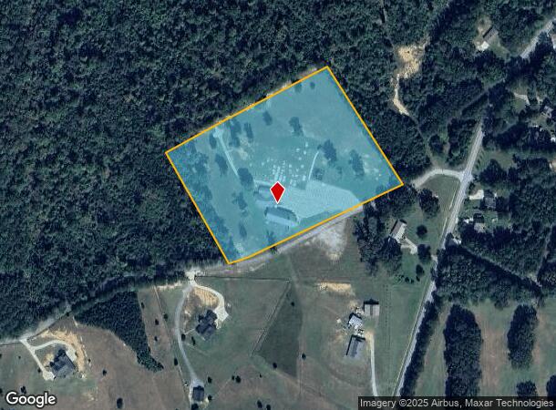  1401 Springdale Rd, Rockmart, GA Parcel Map