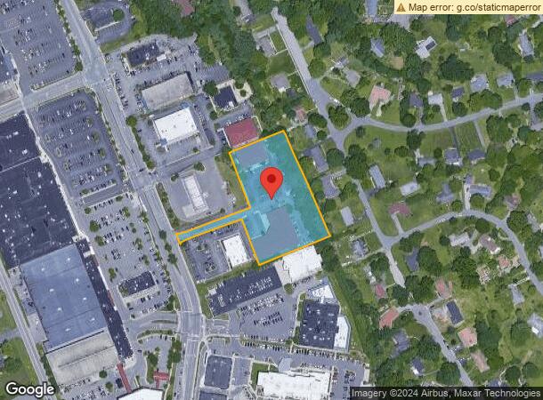  820 University City Blvd, Blacksburg, VA Parcel Map