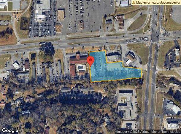  651 Skyland Blvd E, Tuscaloosa, AL Parcel Map