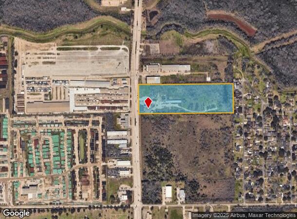 1021 N Main St, Pearland, TX Parcel Map