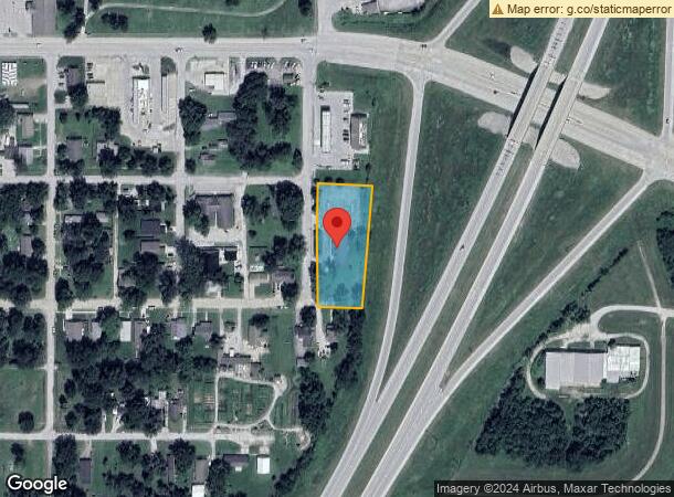  605 Oneil St, Osawatomie, KS Parcel Map