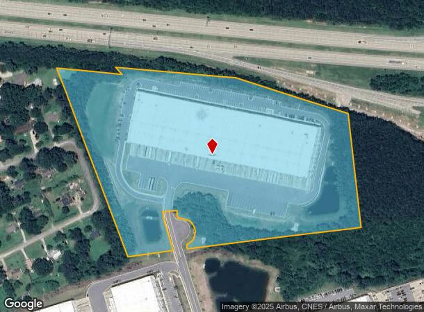 390 Spectrum Dr, Knightdale, NC Parcel Map