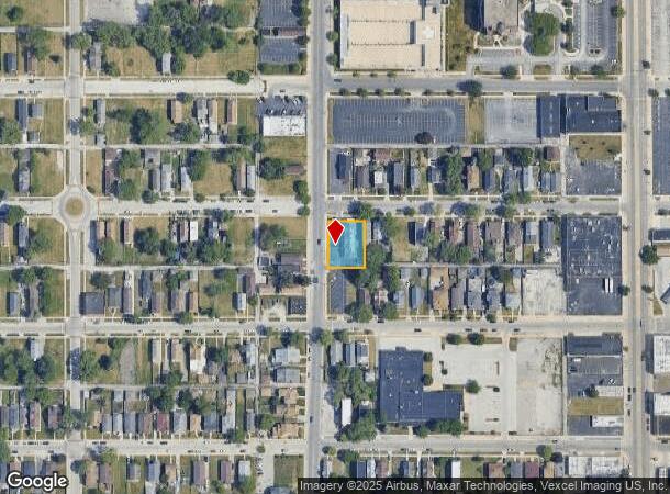 5535 State Line Ave, Hammond, IN Parcel Map