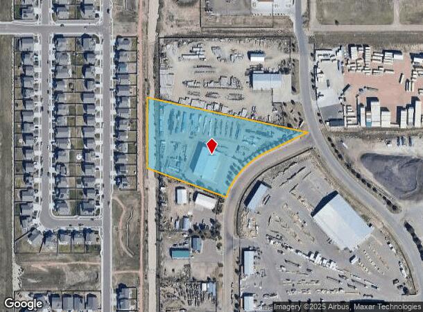  7821 Red Granite Loop, Colorado Springs, CO Parcel Map