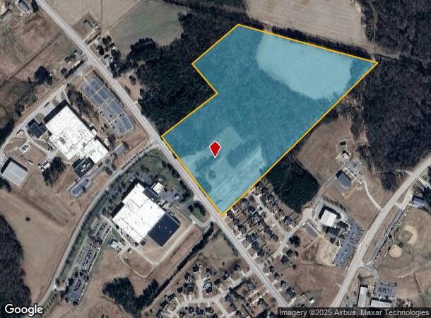 4268 Merck Rd W, Wilson, NC Parcel Map