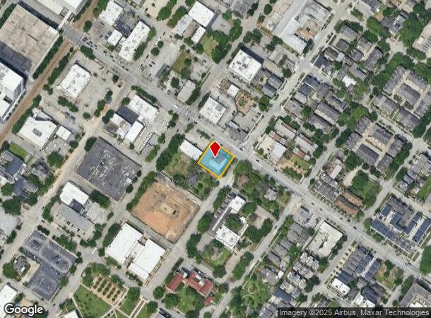 1214 Elgin St, Houston, TX Parcel Map