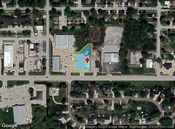 1708 Chatburn Ave, Harlan, IA Parcel Map