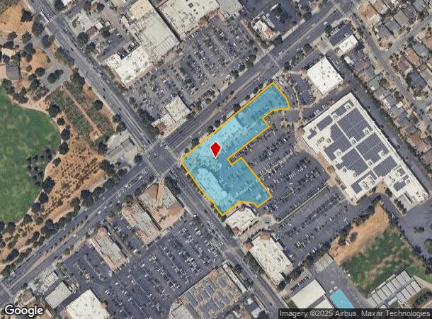  1110 S King Rd, San Jose, CA Parcel Map