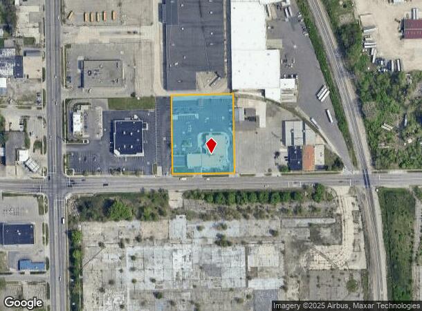  2845 Davison Rd, Flint, MI Parcel Map