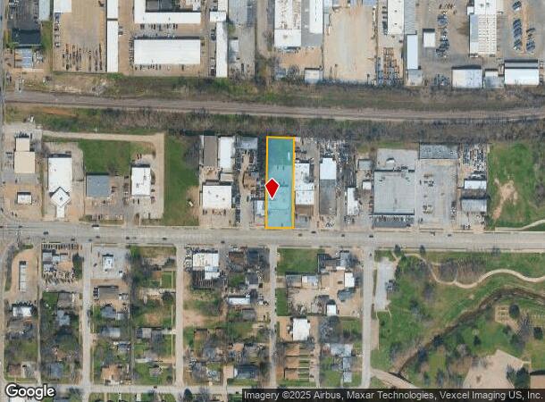 1127 E Abram St, Arlington, TX Parcel Map
