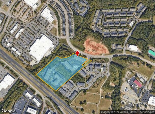  7610 Aura Loop, Raleigh, NC Parcel Map