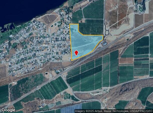 285 Lakeview Pl, Orondo, WA Parcel Map