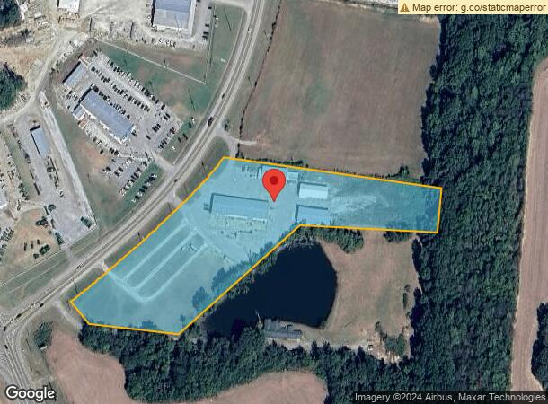  1341 S Dupree Ave, Brownsville, TN Parcel Map