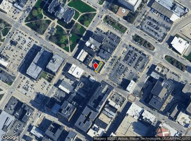  606 Adams St, Toledo, OH Parcel Map